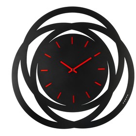 Часы настенные из металла "Камелия 2" , d-50 см