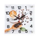 Часы настенные, серия: Кухня, "Кофе с любовью" 25х25 см - фото 4346559