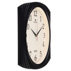 Часы настенные, интерьерные "Классика" 28 х 31.5 см, бесшумные, корпус черный - Фото 2