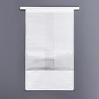 Пакет бумажный, с окном, прямоугольное дно, белый, 16 х 13 х 26 см - Фото 6