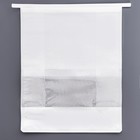 Пакет бумажный, с окном, прямоугольное дно, белый, 22 х 11 х 28 см - Фото 6