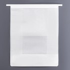 Пакет бумажный, с окном, прямоугольное дно, белый, 22 х 11 х 28 см - Фото 7