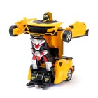 УЦЕНКА Робот радиоуправляемый «Автобот», трансформируется, световые эффекты, масштаб 1:18 - Фото 2
