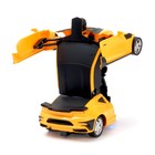 УЦЕНКА Робот радиоуправляемый «Автобот», трансформируется, световые эффекты, масштаб 1:18 - Фото 3