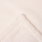 Плед «Этель», 180×200 см, корал-флис 220 г/м², молочный - Фото 9