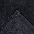 Плед «Этель», 180×200 см, корал-флис, чёрный - фото 61907512