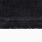Плед Этель цв.черный 180*200 см,100% п/э, корал-флис 220 гр/м2 - Фото 4