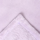Плед «Этель», 150×200 см, корал-флис, сиреневый - Фото 11