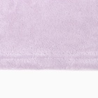 Плед «Этель», 180×200 см, корал-флис, сиреневый - Фото 10