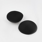 Чашки для бюстгальтера «Круг», L (48), d = 14,5 см, пара, цвет чёрный - Фото 1
