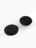 Чашки для бюстгальтера «Круг», L (48), d=14.5 см, пара, чёрные - Фото 2