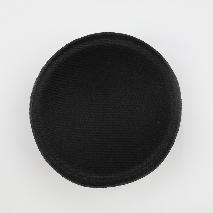 Чашки для бюстгальтера «Круг», L (48), d = 14,5 см, пара, цвет чёрный