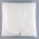 Помпоны для рукоделия «Бомбошки для творчества», набор 5000 шт., размер 1 шт. — 1 см, белые - Фото 5