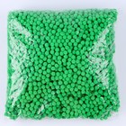 Помпоны для рукоделия «Бомбошки для творчества», набор 5000 шт., размер 1 шт. — 1 см, цвет зелёный - Фото 5