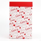 Коробка подарочная складная с 3D эффектом, упаковка, «Love you», 18 х 14 х 23 см - Фото 4