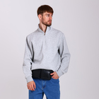 Сумка поясная на молнии, 2 наружных кармана, 26×1×14 см, чёрная - Фото 9