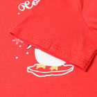 Комплект домашний мужской (футболка/шорты), цвет красный/синий, размер 54 - Фото 3