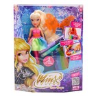 Шарнирная кукла Winx Club Hair Magic «Стелла», с крыльями и маркерами, 24 см - фото 109996185