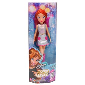 Шарнирная кукла Winx Club «Космическая Блум», с крыльями, 24 см