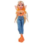 Шарнирная кукла Winx Club «Стелла», в джинсах с крыльями, 24 см - Фото 2