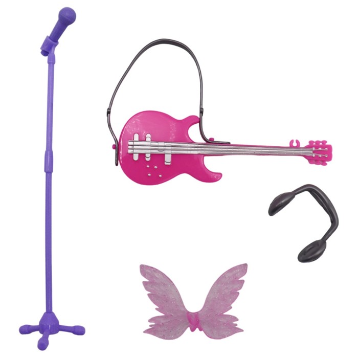 Шарнирная кукла Winx Club Rock «Стелла», с крыльями и аксессуарами, 24 см - фото 1906488144