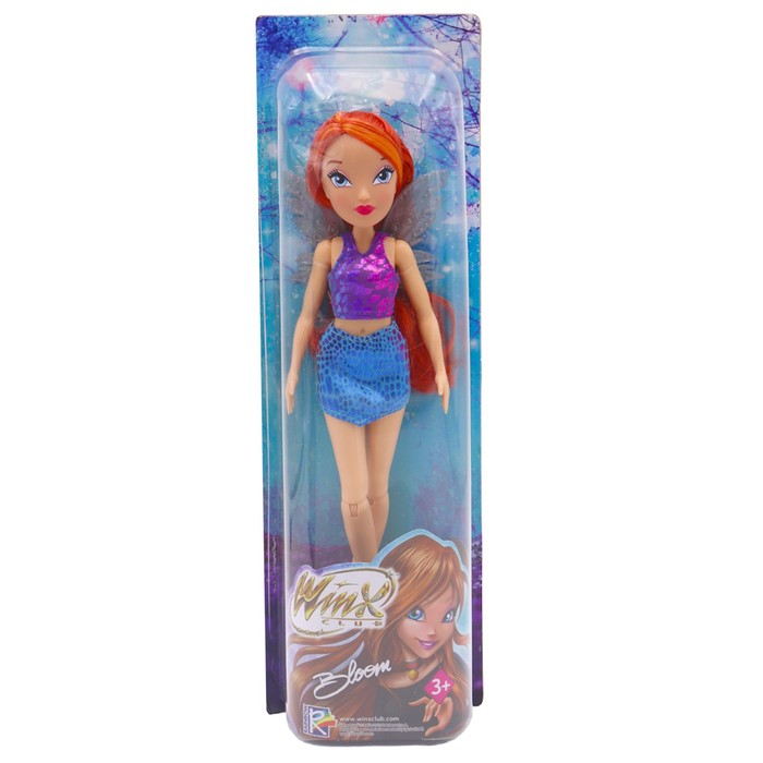 Шарнирная кукла Winx Club «Блум», с крыльями, 24 см - Фото 1