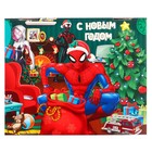 Подарочная коробка "Новый год" 31х25.5х16 см, Человек-паук - Фото 4