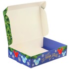 Подарочная коробка "Новый год" 16х23х7.5 см, Микки Маус и Дракон - Фото 2