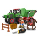 Набор Nikko Farm «Трактор, прицеп и аксессуары» - фото 51353532