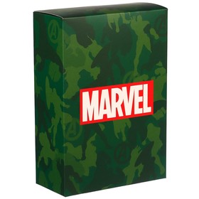 Подарочная коробка, складная "23 февраля" 16х23х7.5 см, Мстители