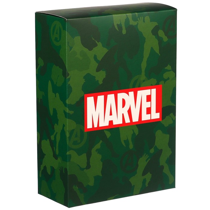 Коробка складная "MARVEL", 23 февраля 16х23х7,5 см