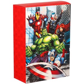 Коробка складная, 16 х 23 х 7,5 см, "Супер-герои", Мстители