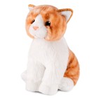 Мягкая игрушка «Котик рыжий полосатый» сидячий, 25 см - фото 3919866