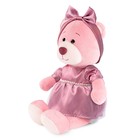 Мягкая игрушка «Мишка Молли в лиловом платье с бусинками», 21 см - фото 23067183
