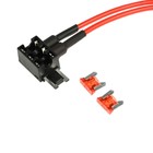 Удлинитель предохранителя двойной, микро, 10 А, провод 15 см - Фото 2