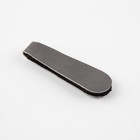 Пуллер для молнии, на липучке, светоотражающий, 5 × 0,8 см, 10 шт, цвет серый - фото 7879156