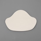 Набор заплаток для ремонта подпяточников обуви, из кожзама, клеевые, 6 шт., белый - Фото 3