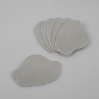 Набор заплаток для ремонта подпяточников обуви, из кожзама, клеевые, 6 шт., серый - Фото 2