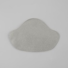 Набор заплаток для ремонта подпяточников обуви, из кожзама, клеевые, 6 шт., серый - Фото 3