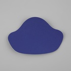 Набор заплаток для ремонта подпяточников обуви, из кожзама, клеевые, 6 шт., синий - Фото 3