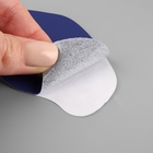 Набор заплаток для ремонта подпяточников обуви, из кожзама, клеевые, 6 шт., синий - Фото 7