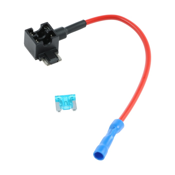 Удлинитель предохранителя, микро 10 А, провод 15 см - Фото 1