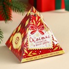 Чай новогодний чёрный с предсказанием «Счастье стучится в вашу дверь» вкус: глинтвейн, 20 г. - Фото 7