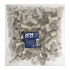 Штуцер ZEIN, 1/2" х 14 мм, внутренняя резьба, никелированная латунь, фасовка 100 шт. (комплект 100 шт) - фото 23261103