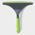 Водосгон Доляна Green day с анатомической ручкой, 25×24 см, цвет зелёный - фото 7879259
