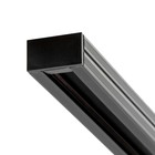 Шинопровод накладной трековый SIMPLE черный 100х3,5х15 см - Фото 2