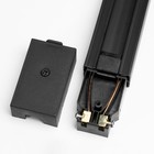 Шинопровод накладной трековый SIMPLE черный 100х3,5х15 см - Фото 4