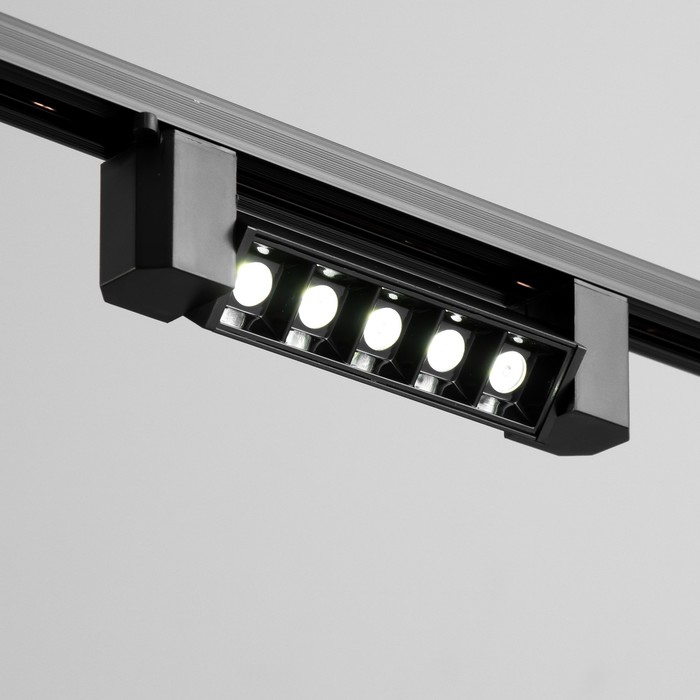 Светильник трековый SIMPLE "Линза" LED 10Вт черный 20,5х3,5х4,5 см