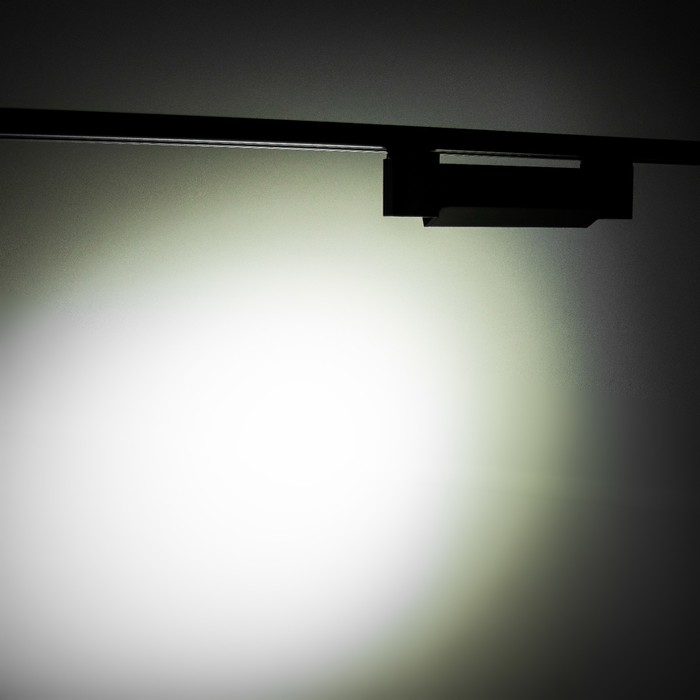 Светильник трековый SIMPLE "Линза" LED 10Вт черный 20,5х3,5х4,5 см