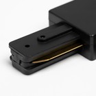 Соединитель для шинопровода Simple Г образный черный - Фото 3